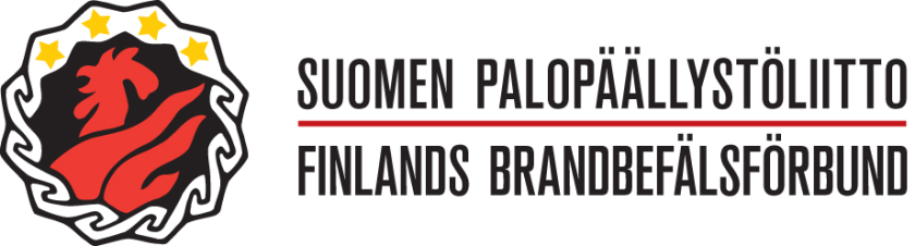 Suomen Palopäällystöliiton logo.