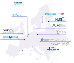 EUHA kartta, EUHA karta, EUHA map